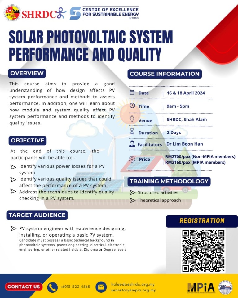 Solar Performance Reports SOLAR PV SYSTEMS PERFORMANCE & QUALITY TEST – Malaysian Photovoltaic ...